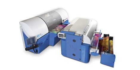 With its print width of 1.8m, the Kornit Allegro is the world’s only single-step digital textile printing system 