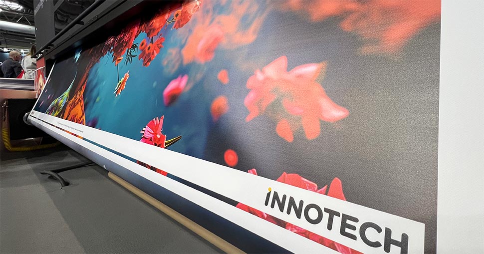 Agfa and Liyu choose Innotech Print Media at The Print Show.