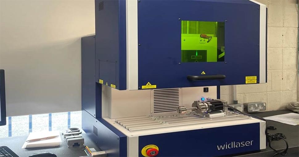 Crabb Engineering increases service offering by bringing laser engraving in-house.