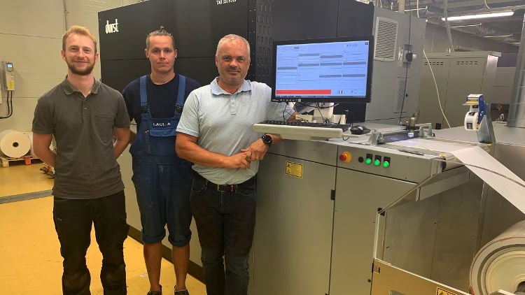 LabelPrint OÜ chooses Durst Tau RSCi for flexo switch to digital.