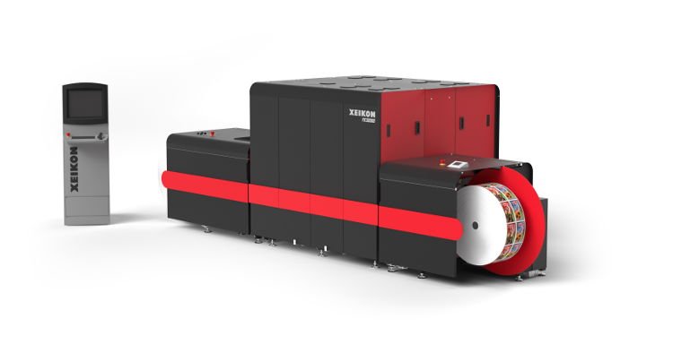 The Xeikon PX30000 UV inkjet press offers a cost-effective and fast time-to-market solution for short to medium run flexo jobs. 