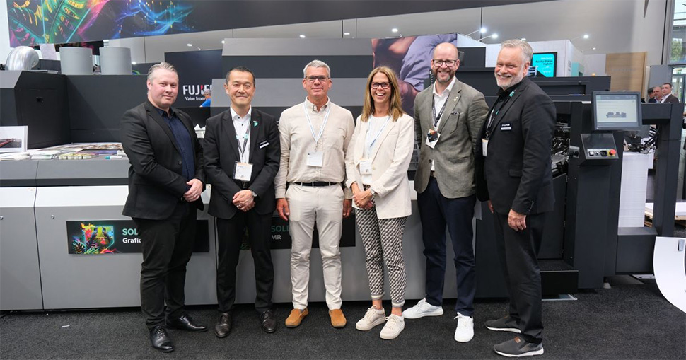 Kartongbolaget invests in Fujifilm Jet Press 750S at drupa 2024.