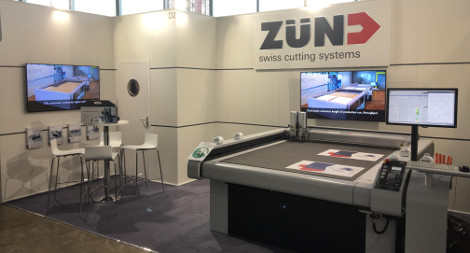 Zund stand Packaging Innovations 2017 LFR