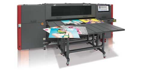 EFI hyprid flatbed H1625 LED printer