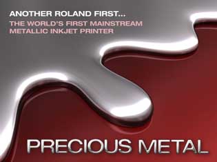 Roland DG Metallic Ink Printer