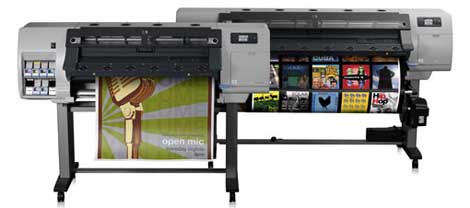 HP Designjet L25500 latex large format printer