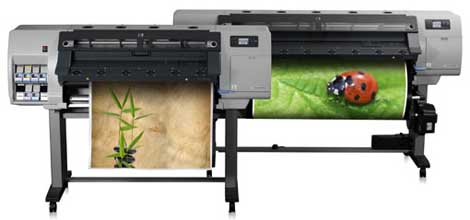 HP Designjet L25500 large format latex printer