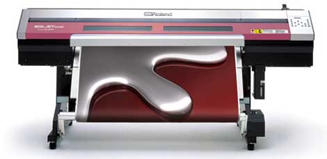 Roland XC-540MT metallic injet printer