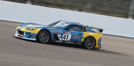 Spandex Ginetta G55 wrapped LFR