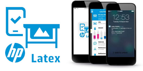 hp latex mobile app