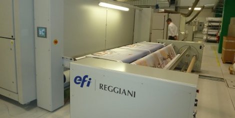 Cestrian Imaging drives growth with EFI Reggiani PRO 340 digital textile inkjet printer