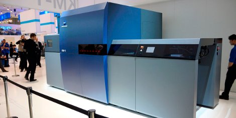 Konica Minolta’s commercial printing solutions will be known as AccurioPro, while the KM-1 will become AccurioJet KM-1.