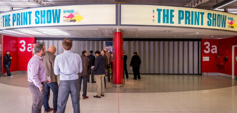 The Print Show entrance LFR