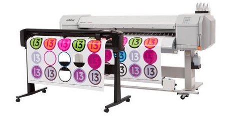 Combo Mutoh ValueJet VJ-1604X printer & SummaCut D140FX cutter