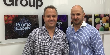 Nigel Tollman, co-director; James Denny, founder & director ProPrint Group