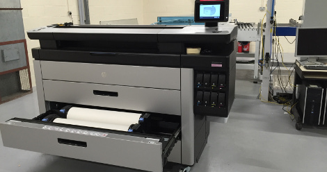 UKHO HP PageWide printer LFR