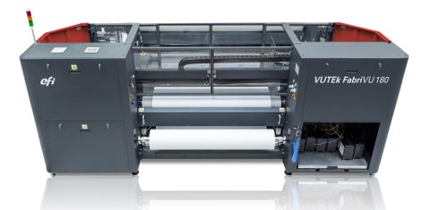 i-Sub has added the EFI VUTEk FabriVU 180 (pictured) and 340 high resolution fabric printers to its portfolio