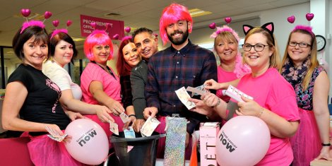 The nationwide charity day has been championed by Antalis - this year, as well as dressing in pink and fancy dress, colleagues took part in numerous fundraising activities and managed to raise an impressive £3,000 and counting.