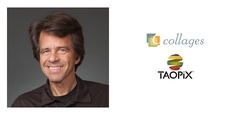 Dave McCalley, CEO Collages said “We particularly liked the scalability of the Taopix Designer interface, from smartphone to TV size screens working across all popular operating systems. We also liked the fact that customers can access the Taopix Designer from anywhere via a web page URL.”