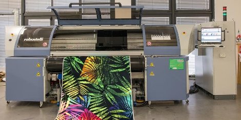 The Monna Lisa digital textile printer