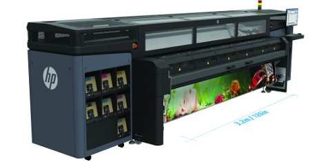 Spandex HP 1500 Latex Printer