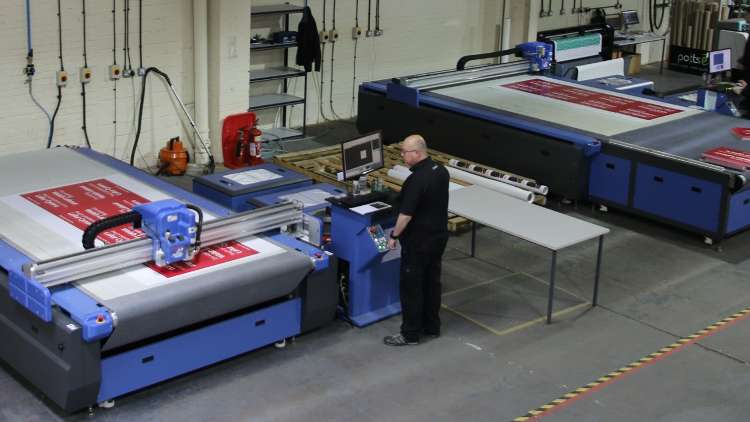 Alongside the upgraded 3m by 2.2m DYSS X7-2230C, Potts has now also installed a brand new DYSS X7-1630C machine.