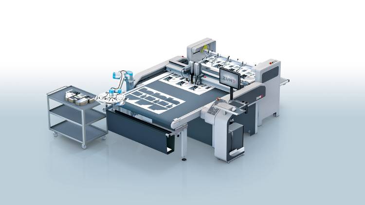 Zund M-800 Picking Robot.