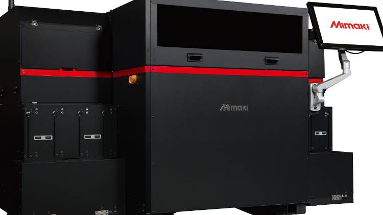 Mimaki's new 3DUJ-553 printer produces more than 10 million colours in layers as fine as 20 microns.