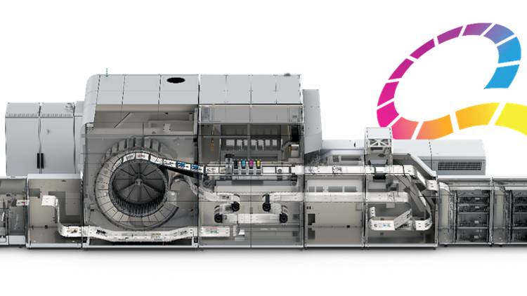 The new iQuarius MX inks, for the Océ VarioPrint i-series sheetfed inkjet presses, have been developed to support customers working with offset coated papers.