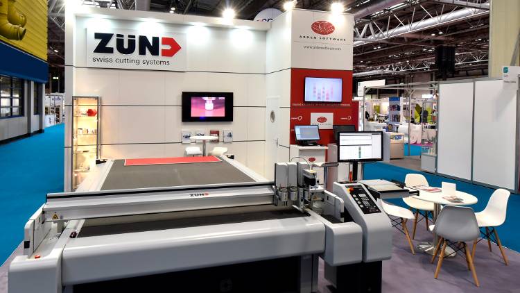 Zünd UK Ltd demonstrated a Zünd G3 at Packaging Innovations in Birmingham.