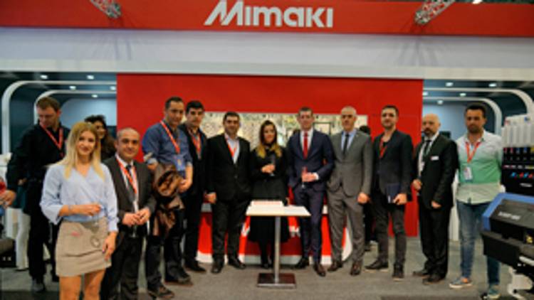 Mimaki Eurasia has announced that it has obtained successful results from Turkey and the region’s largest and most important exhibition for textile technology ITM 2018.