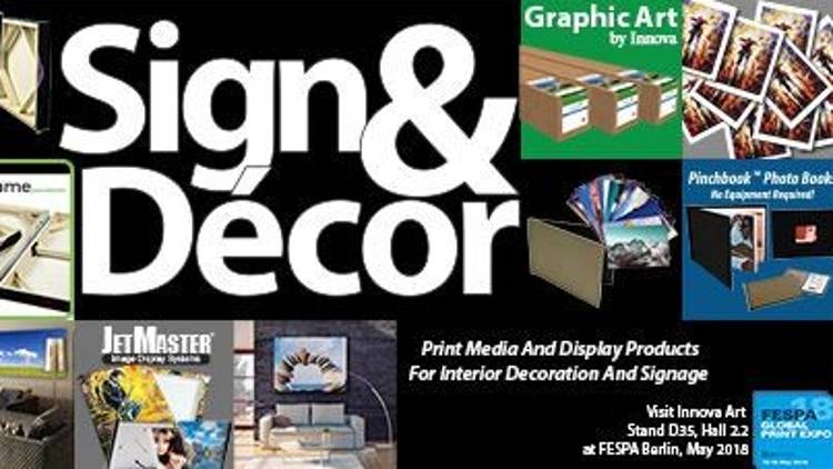 To help print and sign makers find the ideal media for them, Innova Art has created a specially targeted portfolio.