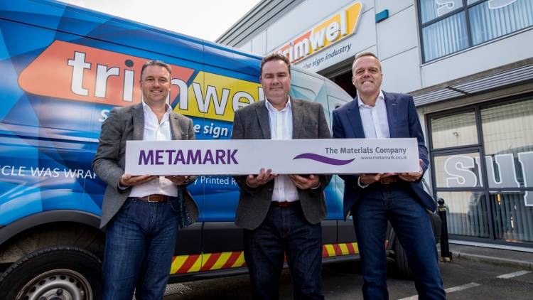 Metamark, Lancaster based self-adhesive graphics materials manufacturer and supplier acquires Irish distributor, Trimwel.