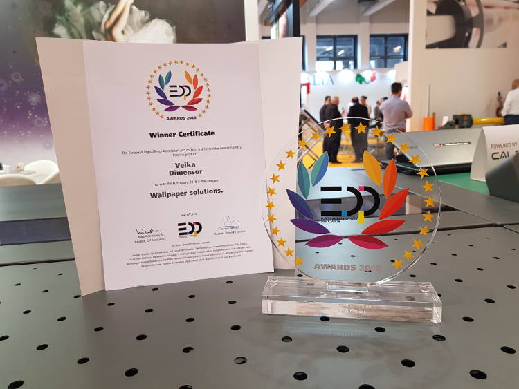 Best Wallpaper Solution 2018 at FESPA