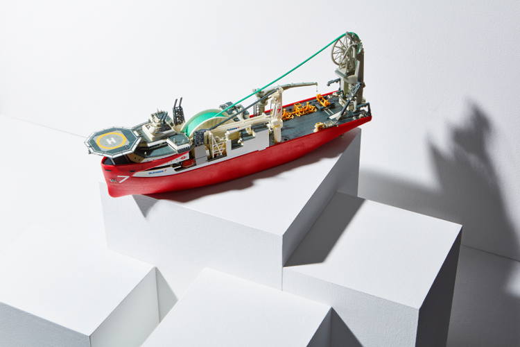 Mimaki 3D Sample Ship Scale Model