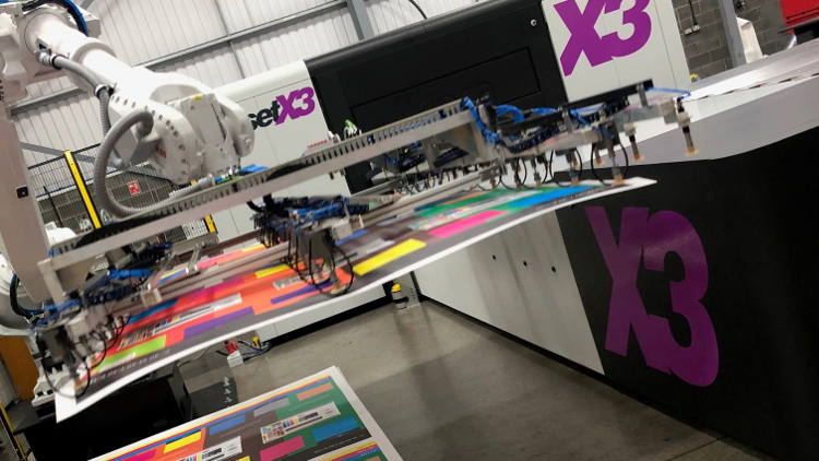 Investment in equipment and talent at Pureprint Groups large format division.