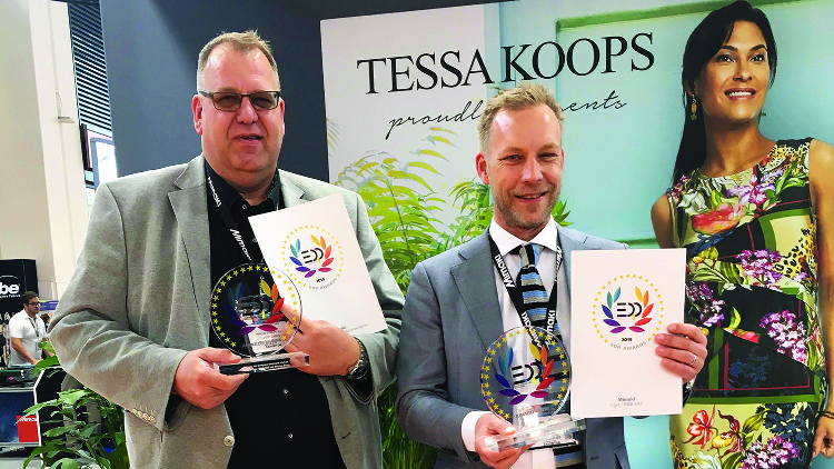 Mimaki Tiger-1800B MkII Scoops two EDP Awards at FESPA 2019.