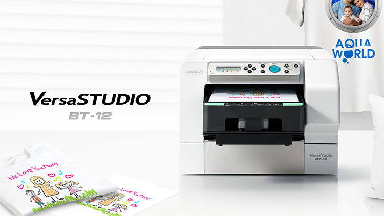 Roland DG Announces Availability of VersaSTUDIO BT-12 Direct-To-Garment Printer for On-Demand Personalisation.