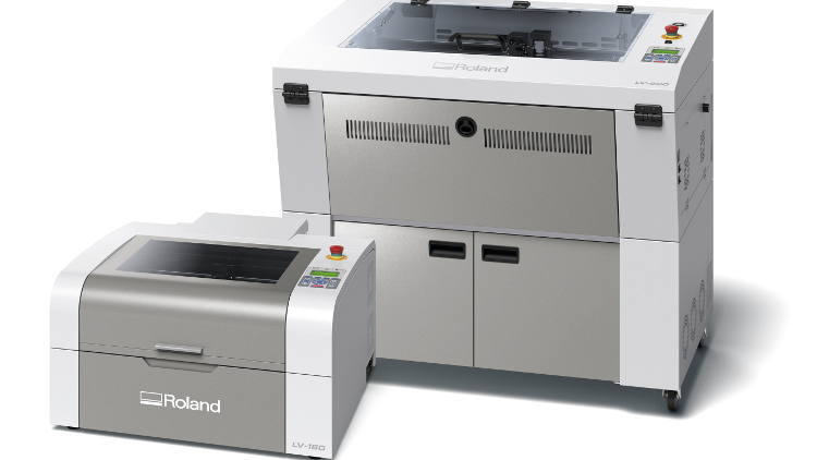 Roland DG Announces New LV Series Laser Engravers for Profitable New Business Opportunities.