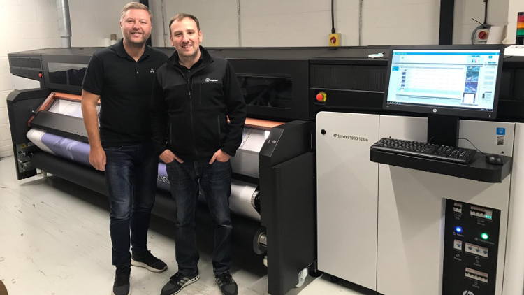 Manchester Print Services is the first HP Stitch customer in the UK, and PONGS is its materials manufacturer of choice for its dye sublimation output needs.