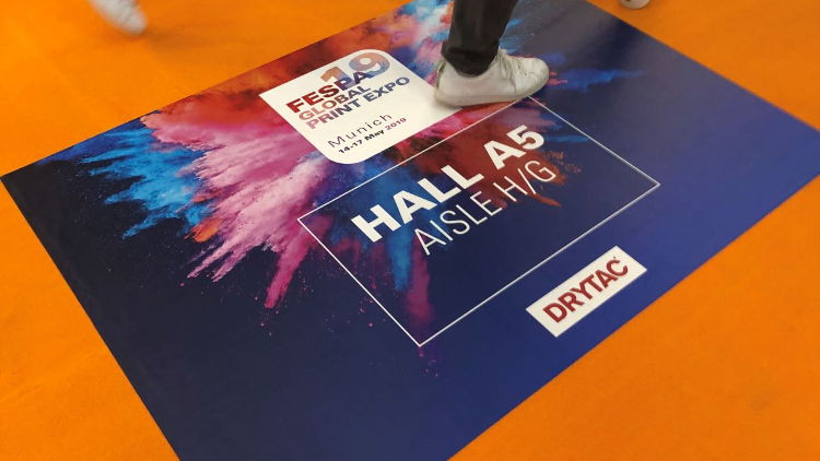 Drytac offers advice on choosing floor graphics solutions for new carpets - a potentially tricky installation surface.