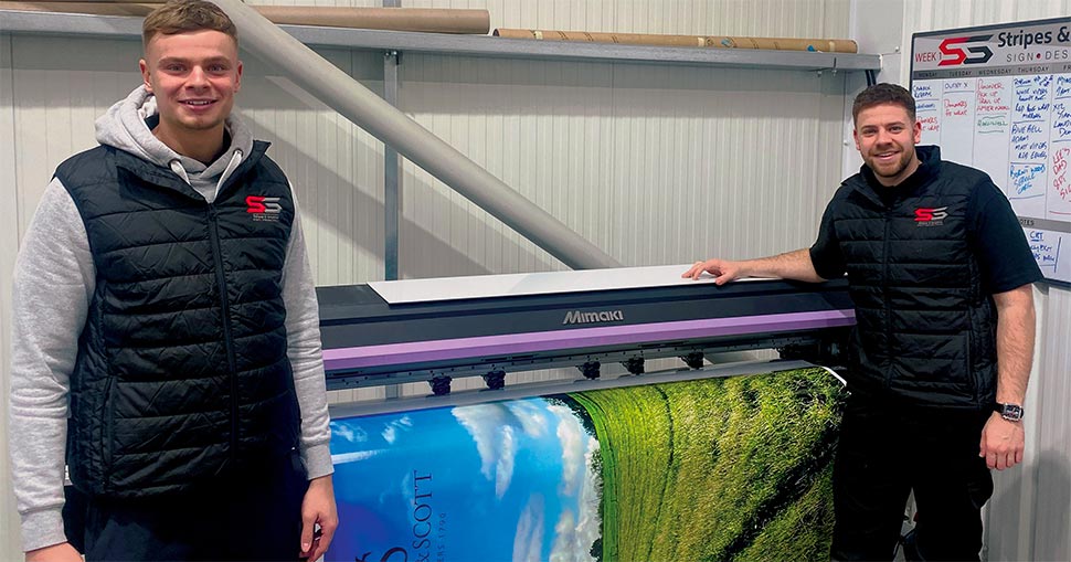 Purchasing the CJV150 from Mimaki Authorised Reseller Partner, Granthams, Beeston appreciated the level of training and technical knowledge he received after delivery.