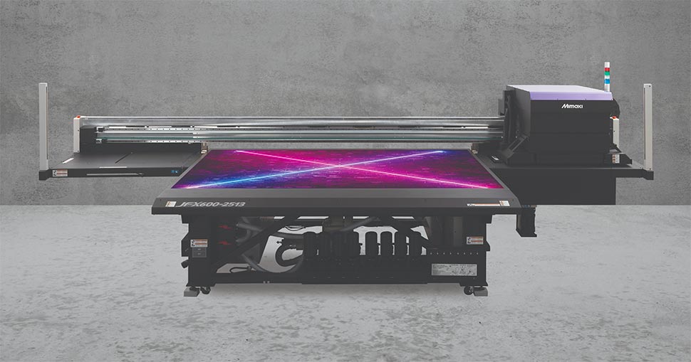 Hybrid to debut Mimaki JFX600-2513 production flatbed at Sign & Digital UK.