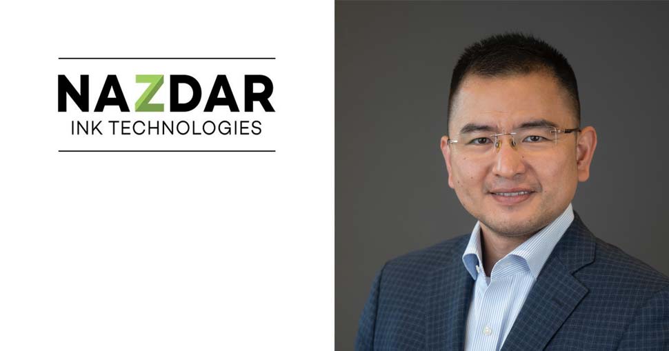 Nazdar names Shuyang ‘Shaun’ Pan as Vice President, Chief Strategy Officer (CSO).