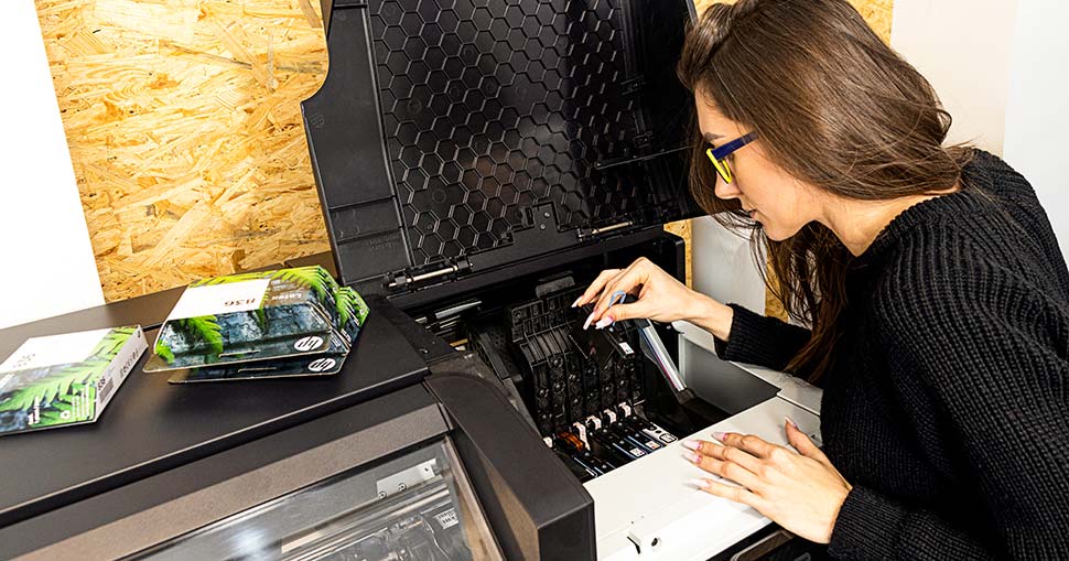 Entry-level HP Latex 630 printer series.