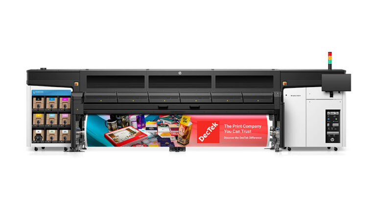 DecTek has openly praised the impact its HP Latex 2700W printer.