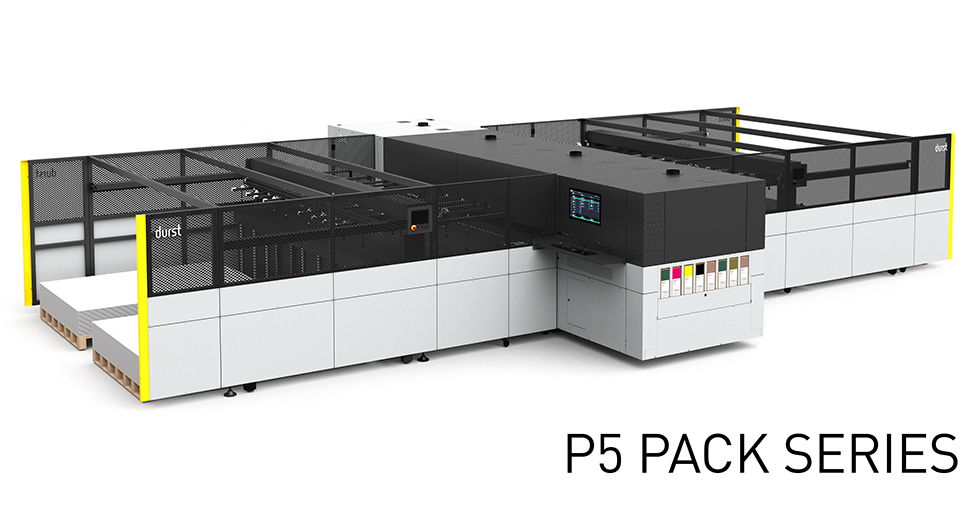 Durst Group expands P5 portfolio with PACK series, tailored for corrugated displays and packaging printing.