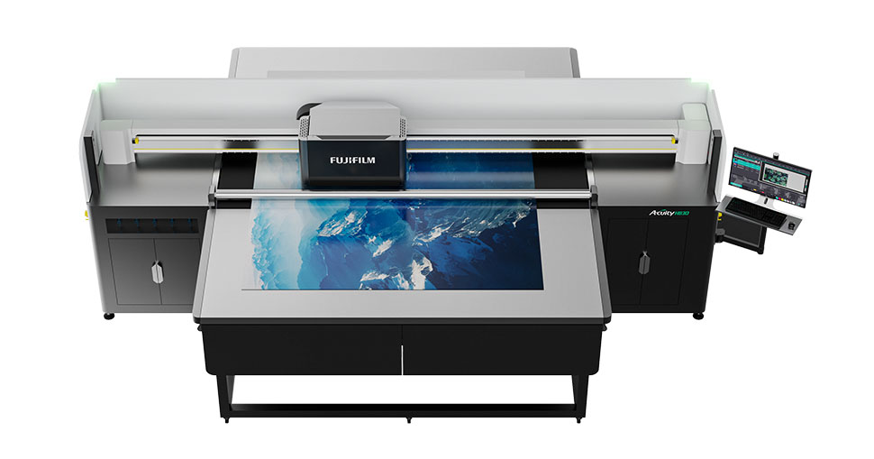 Fujifilm’s wide-format press solutions exhibited at ISA International Sign Expo 2024.