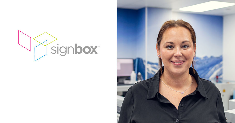 Hayley Hodgson joins Signbox as General Manager.