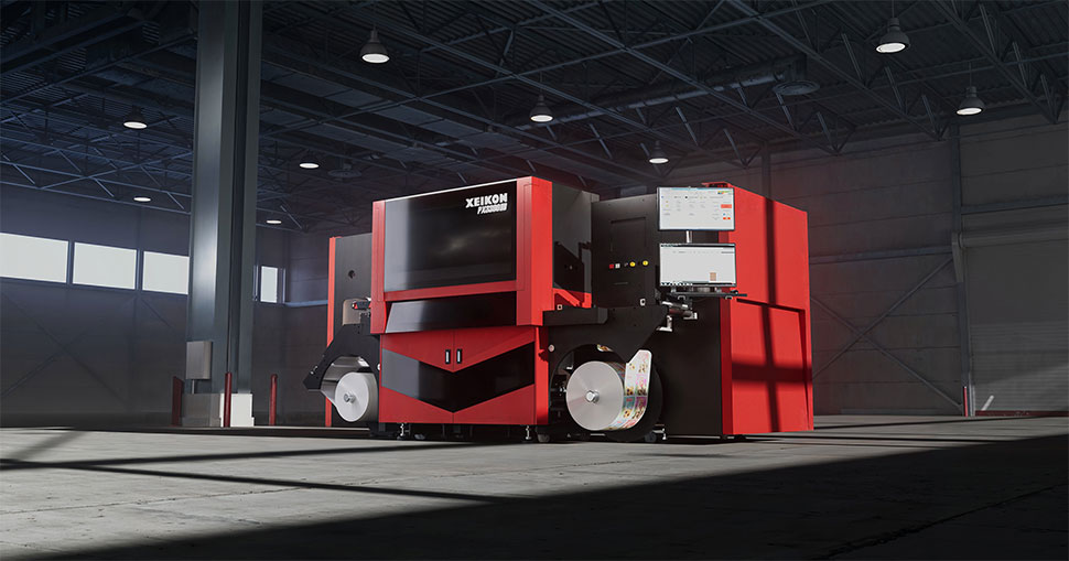 Xeikon unveils new 1200 dpi inkjet press for high-end label segment.